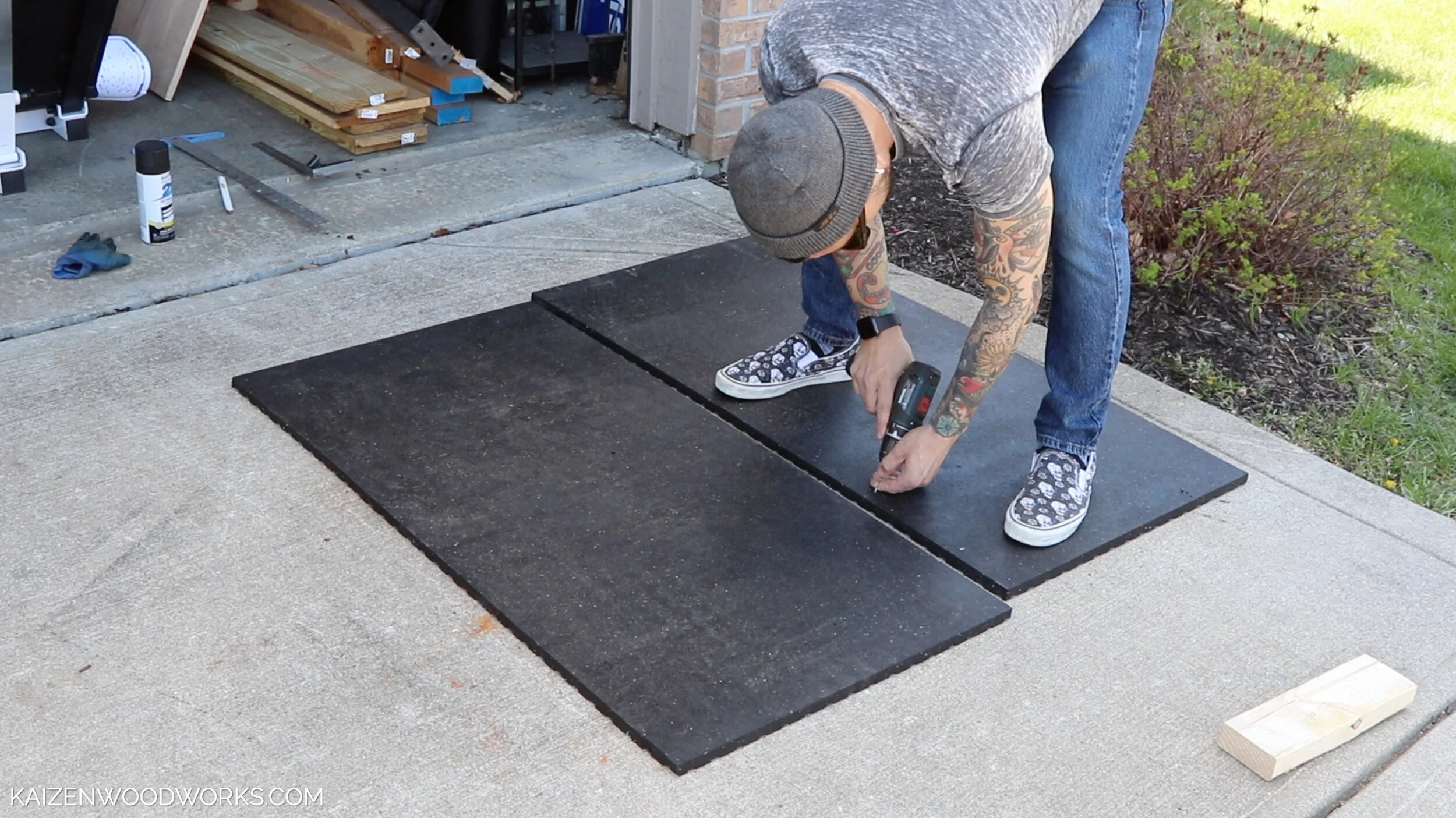 DIY deadlift platform 4 x 8 easy to follow instructions with materials list you can build this KAIZEN DIY GYM